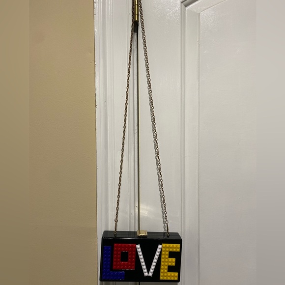 Love chain square purse - Picture 3 of 9